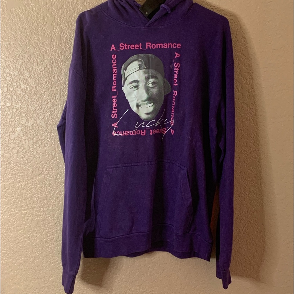 Tupac poetic justice street romance hoodie
